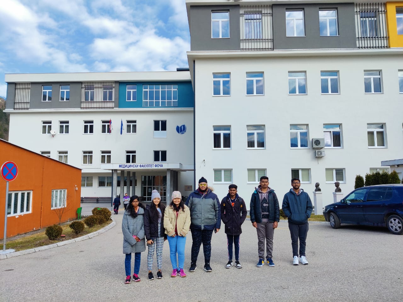 Students from India at the Faculty of Medicine Foča