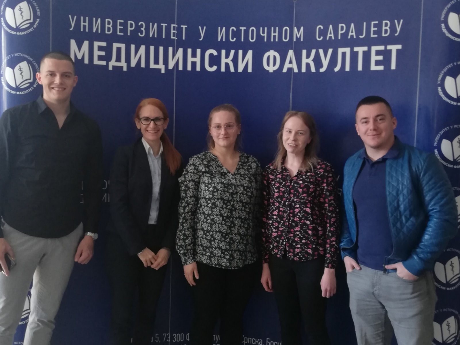 Students from Poland in Erasmus exchange program at the Faculty of Medicine