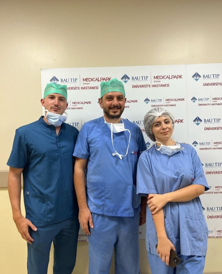 Students of the Faculty of Medicine conducting professional internship in Turkey